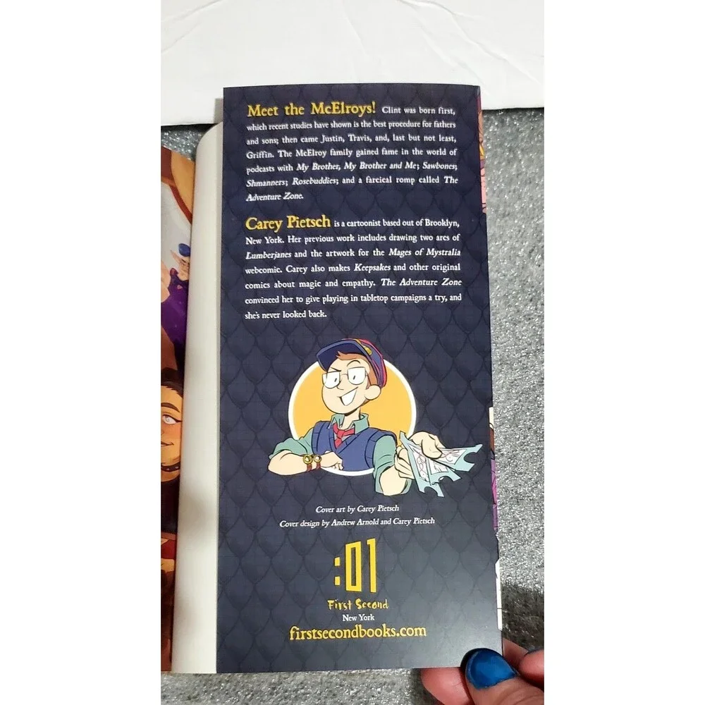 The Adventure Zone (Vol 1+2) Here There Be Gerblins, Murder Rockport Graphic Nov